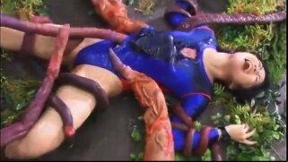 Assault of the tentacle worm that is large