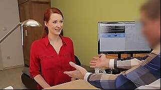 LOAN4K Alluring redhead wants a vet clinic and knows how to get it