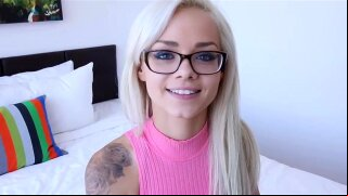 Fully Stacked Blonde Bombshell